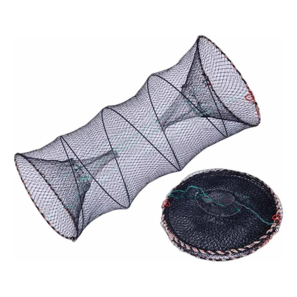 2X Armadilha De Pesca Covo Mola Grande 80X40 Cm Traira Bagr