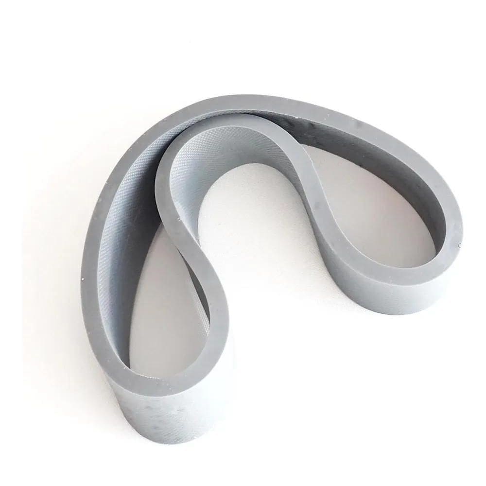 2X Elástico Avulso Mini Rubber Band Cinza Extra Forte 100% G