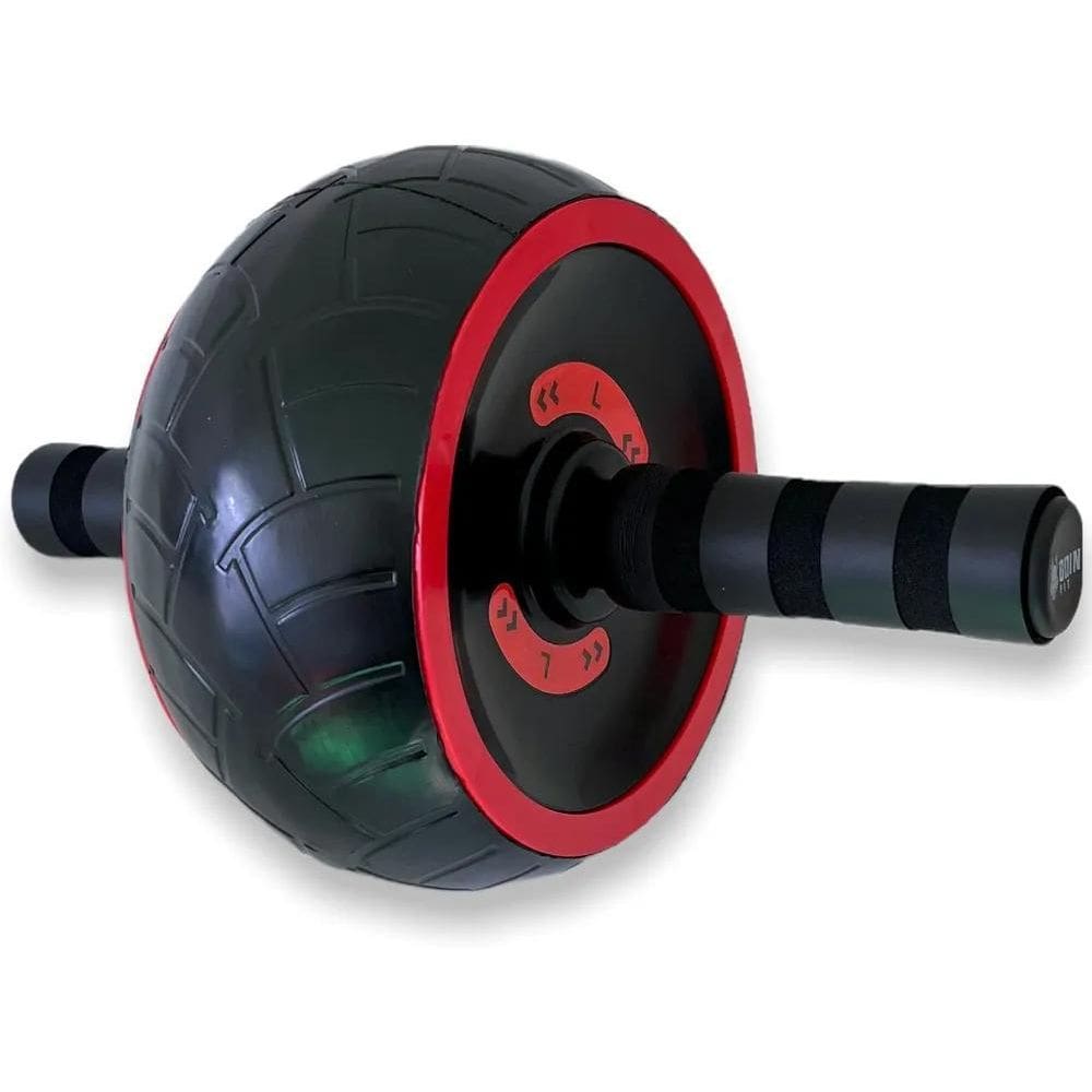 2X Roda Abdominal Grossa Rodinha Exercício Rolo Odin Fit