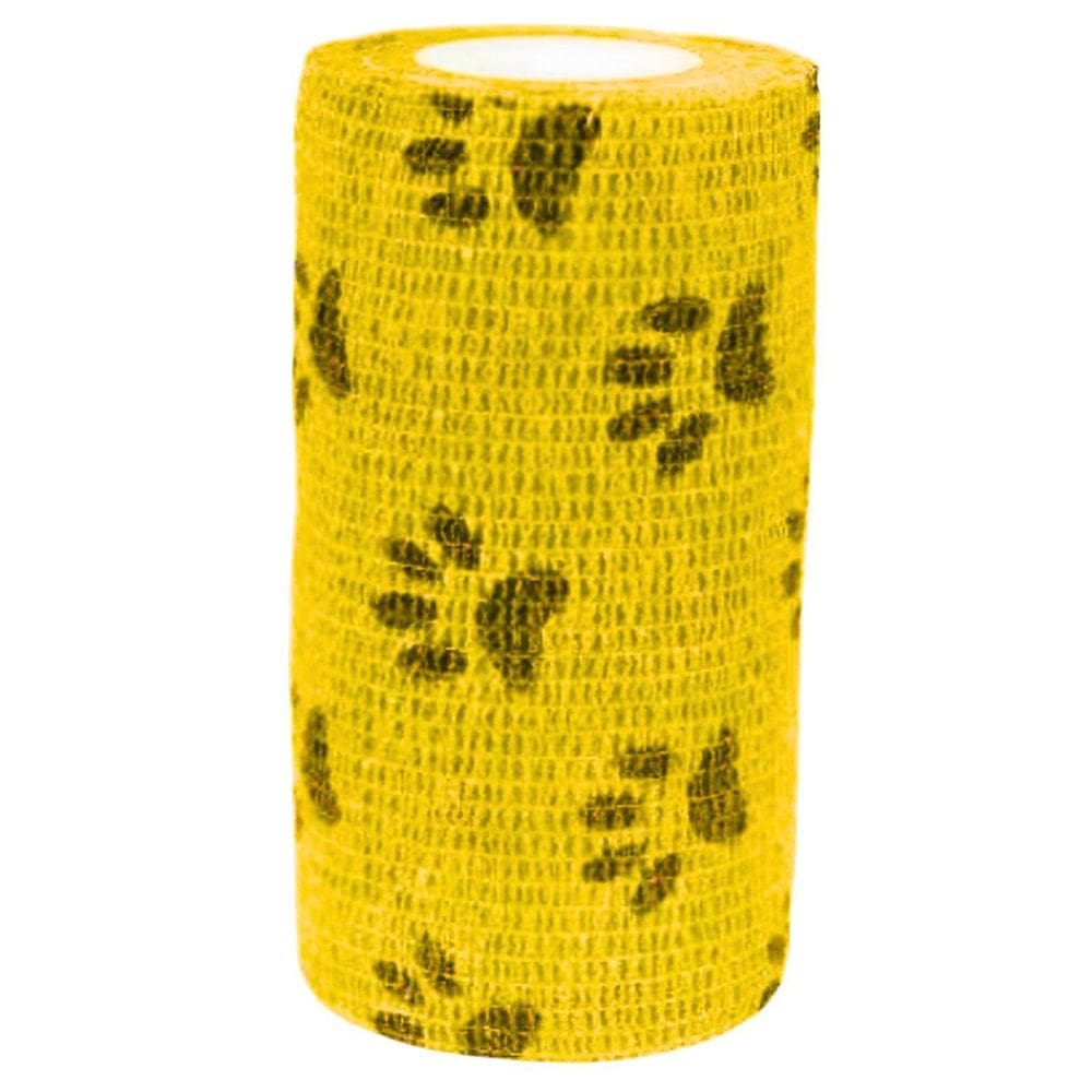 Bandagem 10Cm X 2Mt - Patinhas Amarelo