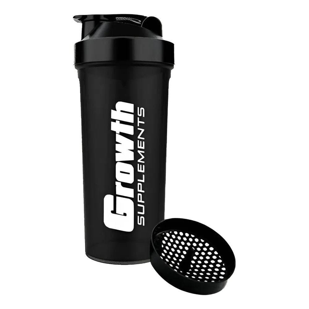 2X Coqueteleira Academia Garrafa Whey Squeeze 600Ml - Growth