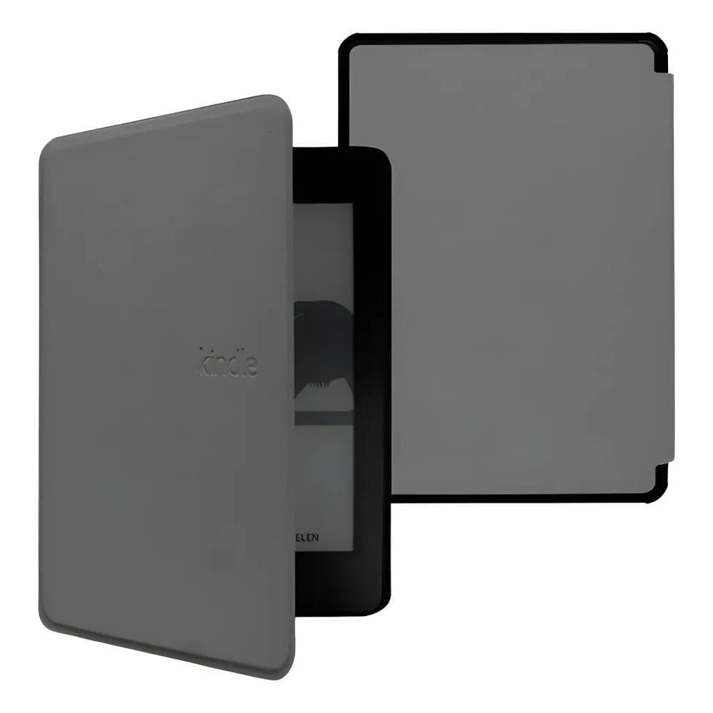 Capa Capinha Para Kindle 11  2024  6 Polegadas Rs Cinza