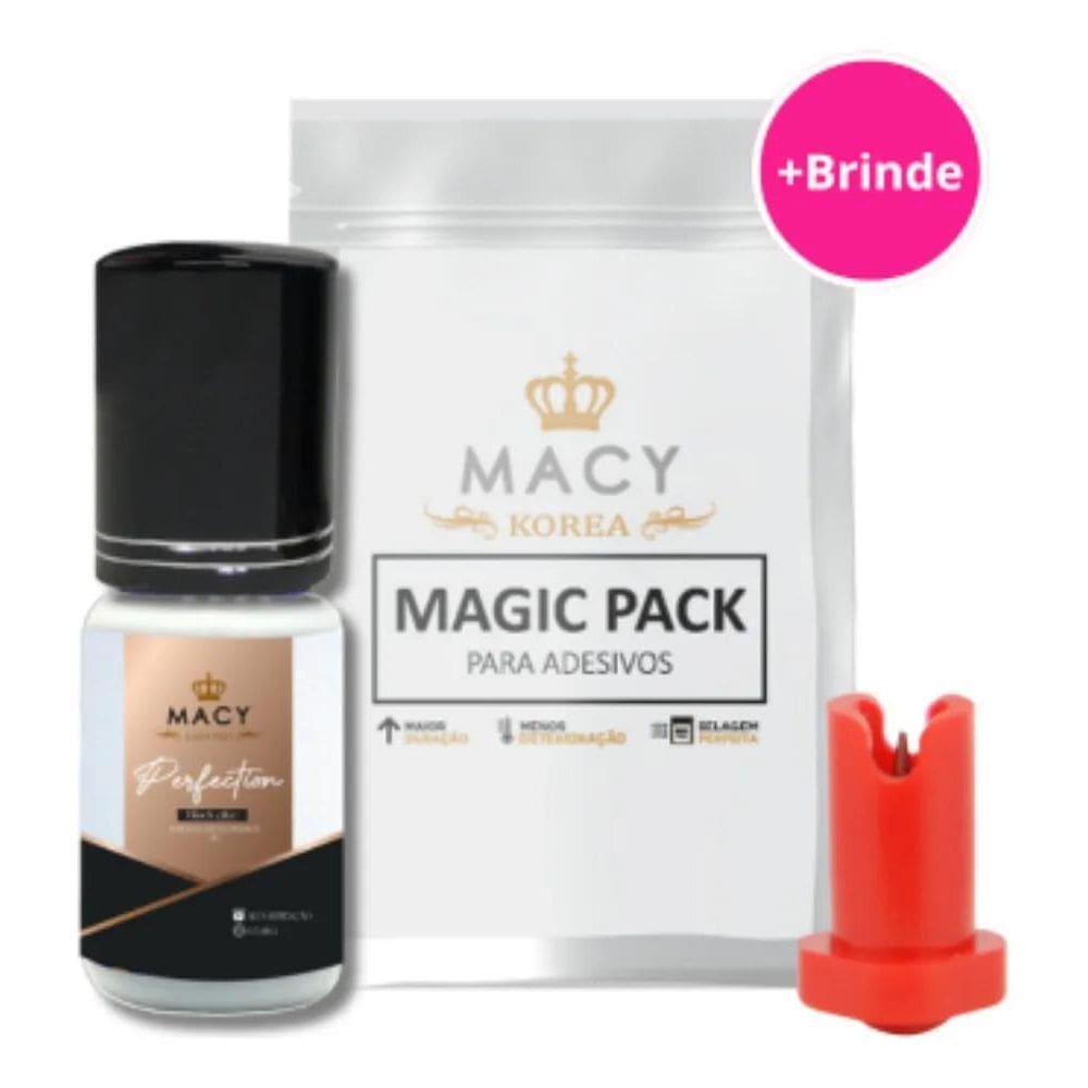 2X Cola Para Extensão De Cílios Macy Perfection Lashe Pro 3M