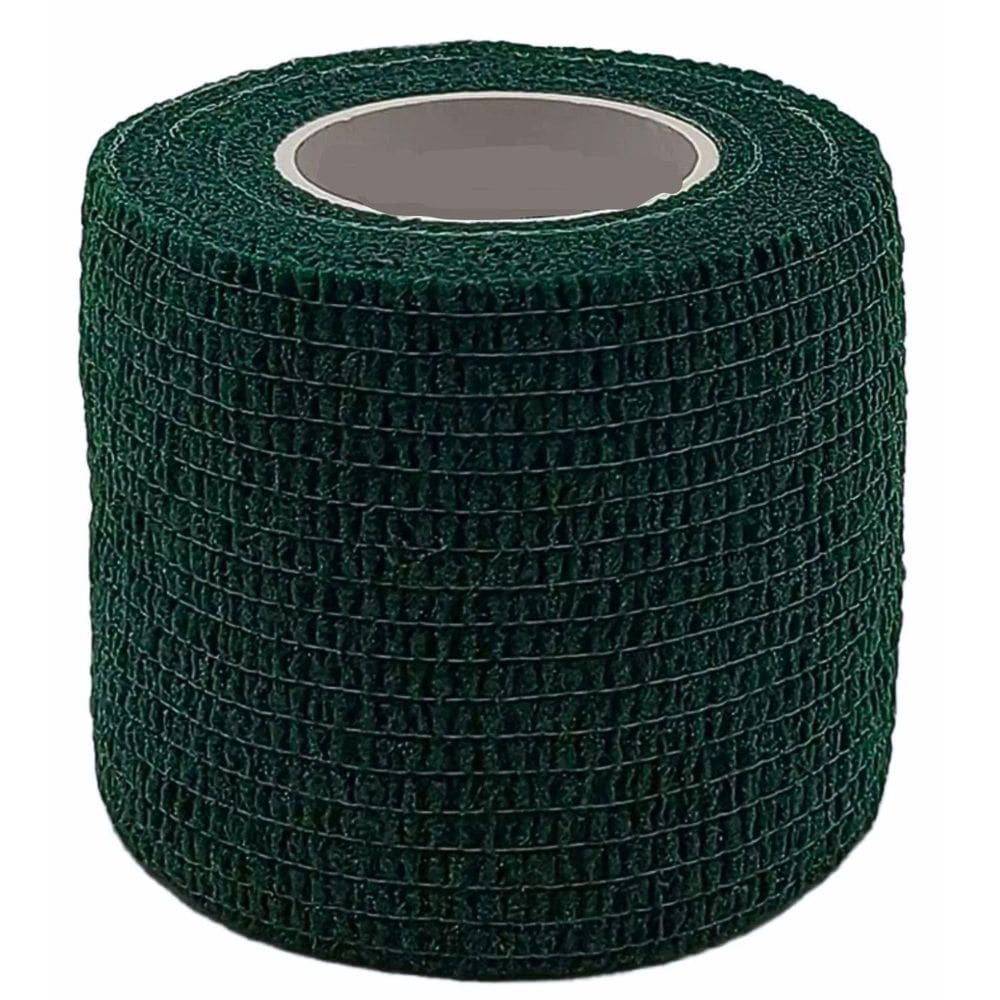 Bandagem 5Cm X 4,5Mt - Lisa Verde-Escuro