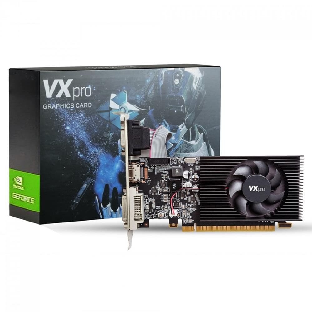 Placa De Vídeo Duex VXpro NVIDIA GeForce GT610LP, 2GB, DDR3, 64bit, GT610LP-2GD3