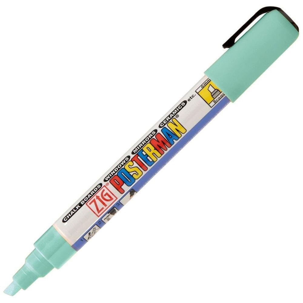 Caneta Marcador Zig Posterman Broad Pma-50 Pale Aqua