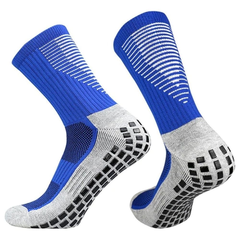 Meia Esportiva Antiderrapante Cano Médio Futebol Academia