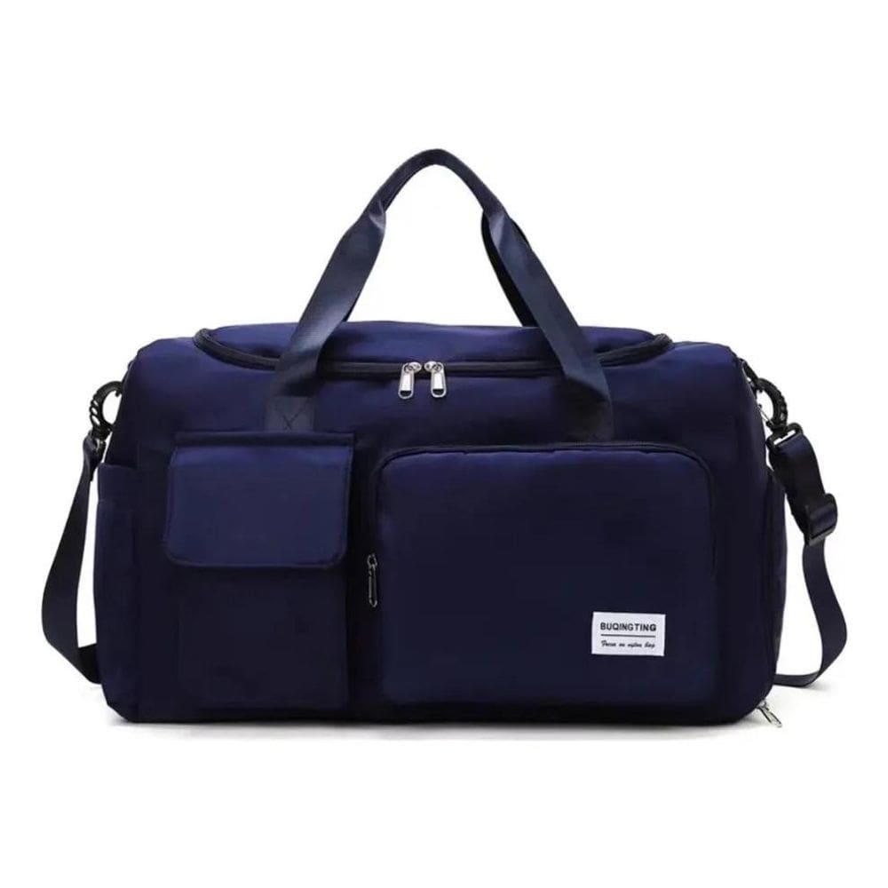 Bolsa Mala Feminina Academia Esportiva Viagem Po Azul-Claro
