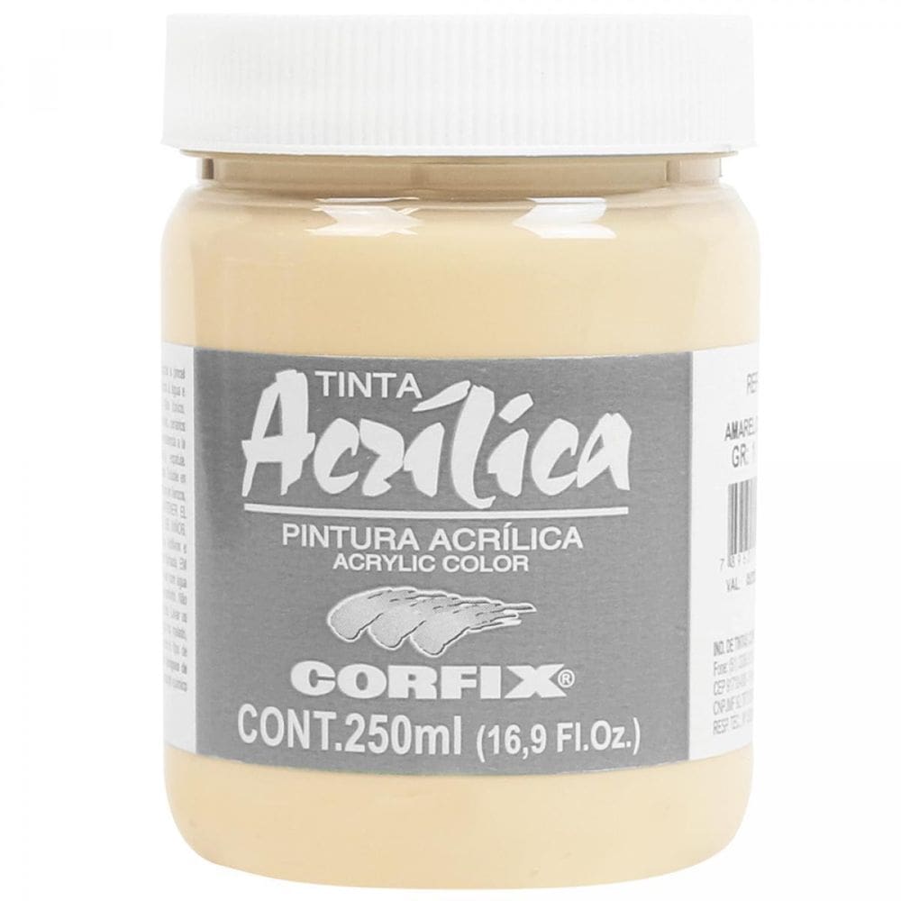 Tinta Acrílica Corfix Amarelo Pele 76 G1 250Ml