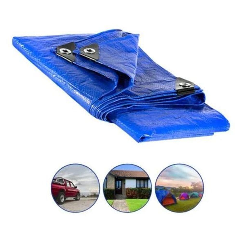 2X Lona Polietileno Azul 100 Micras 3X3M Rexon Apm7020004