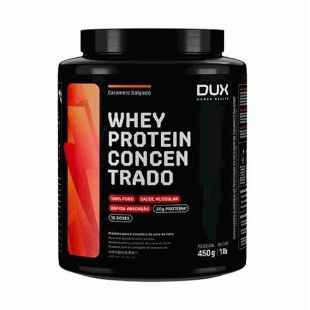 Whey Protein Concentrado Pote 450G - Sabor: Caramelo Salgado