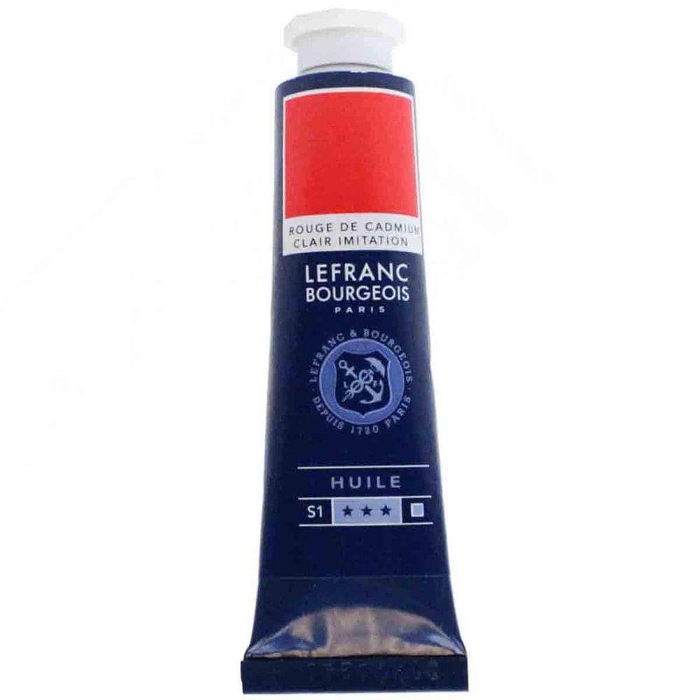 Tinta Oleo Fine Lefranc & Bourgeois 799 Cadmium Red Light