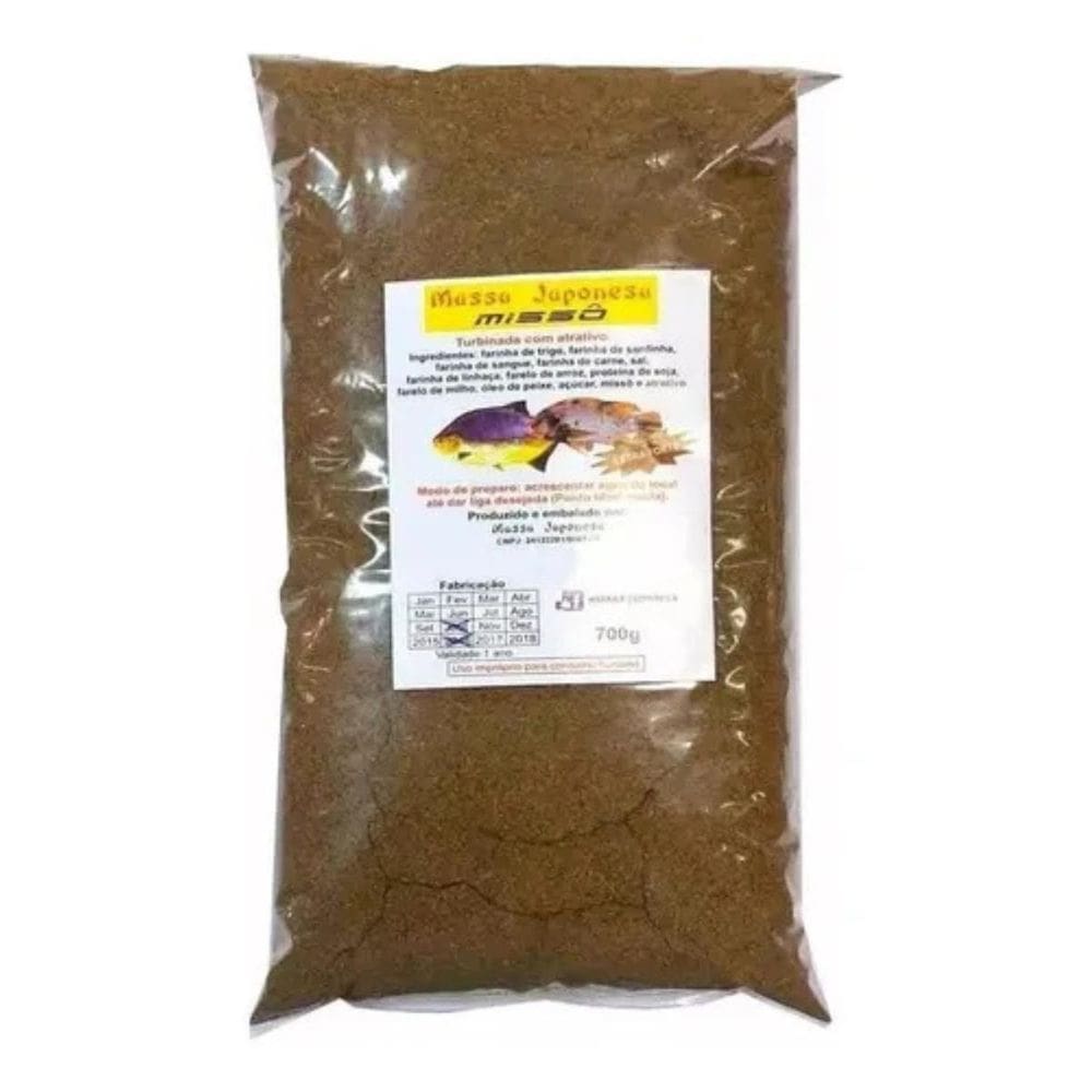 Massa Japonesa Missô Turbinada Com Atrativo 700G
