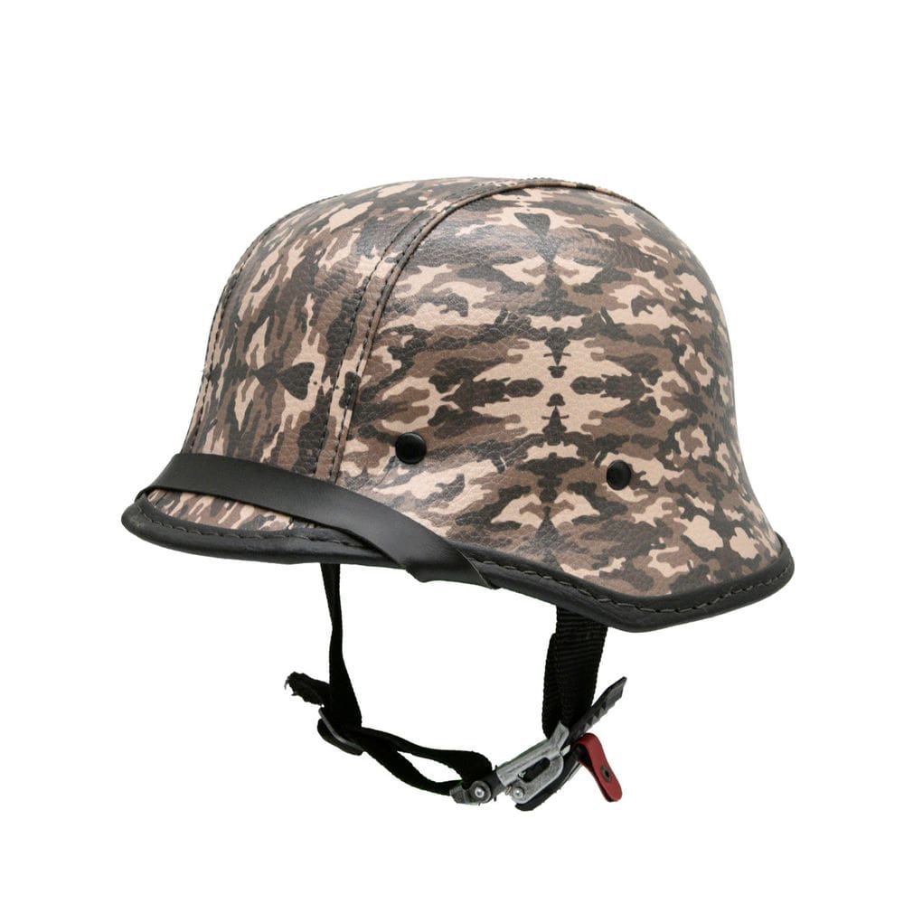 Capacete Br101 Alemão Camuflado Marrom E Bege Pp