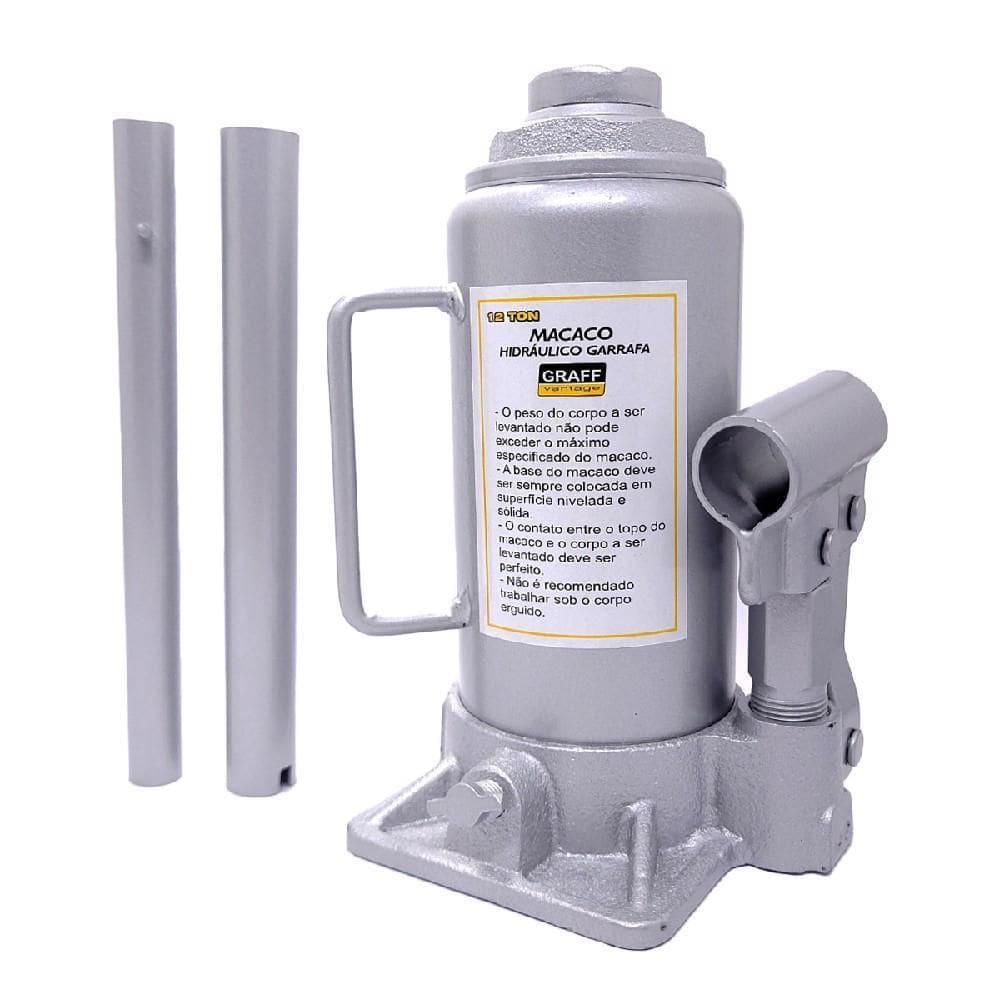 Macaco Hidraulico Garrafa 12T 565,0006 - Graff Vantage