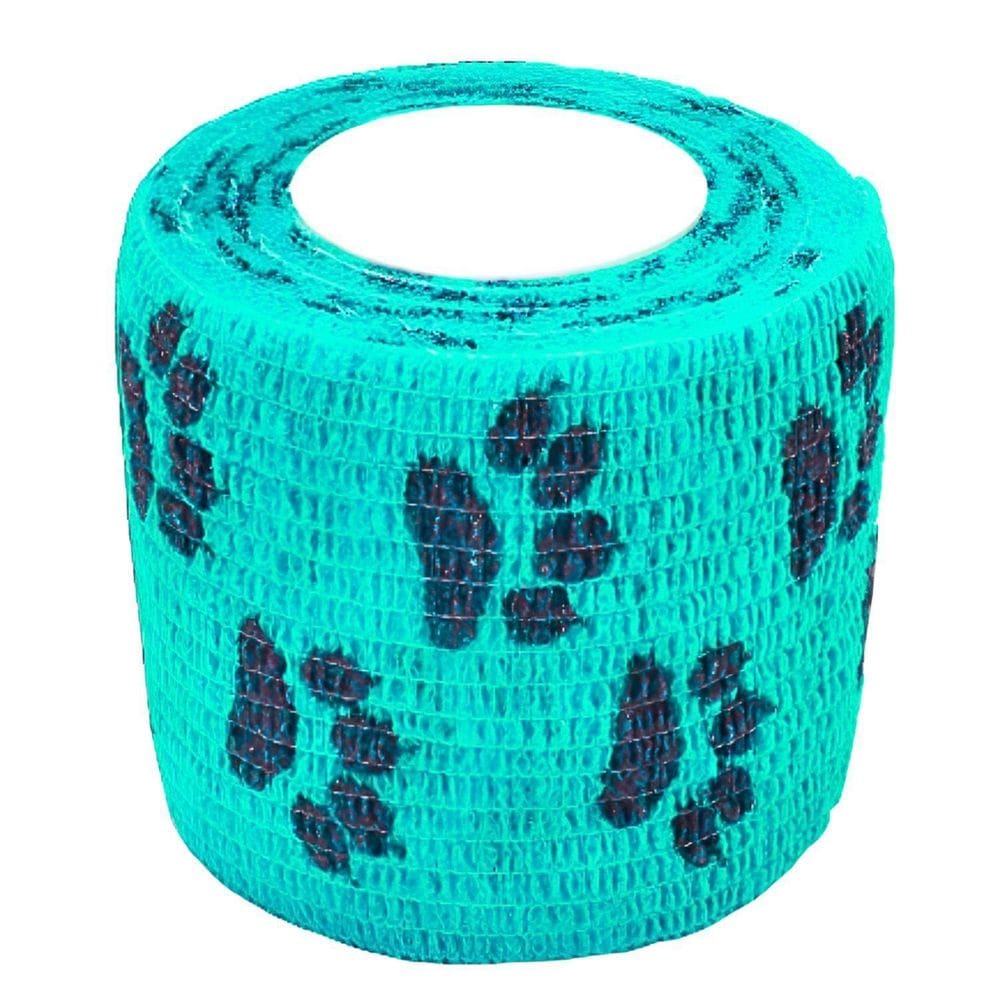 Bandagem 5Cm X 2Mt - Patinhas Turquesa