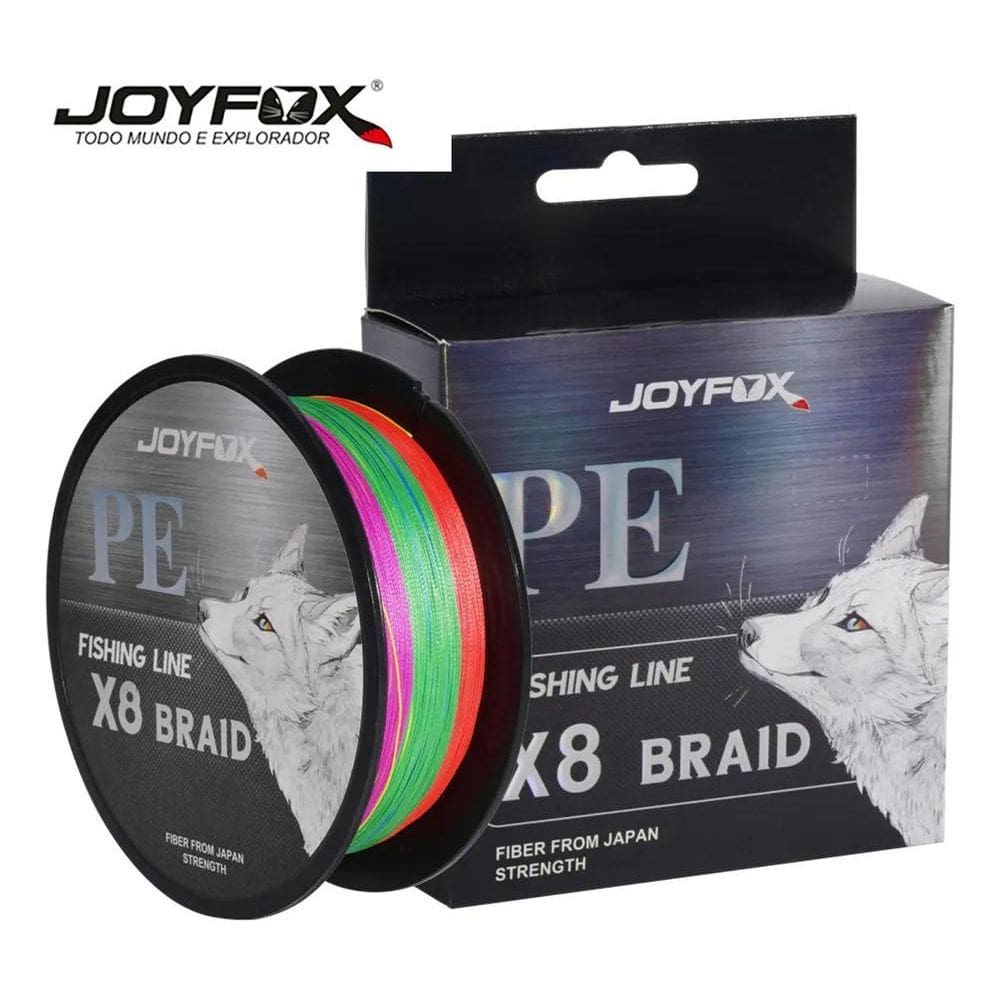 Linha De Pesca Multifilamento 8 Fio 300M Carretel Joyfox 8X