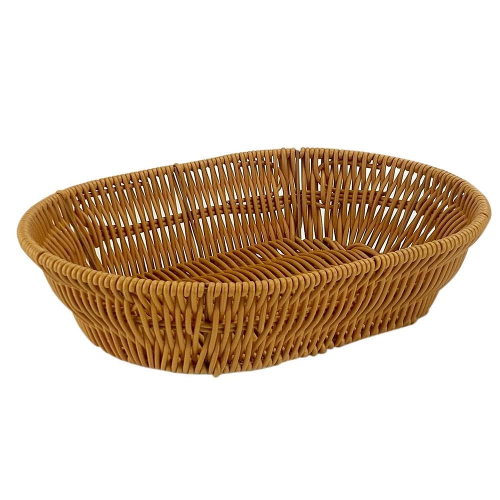 Bandeja Trama Tipo Vime Artificial Retangular Arredondada