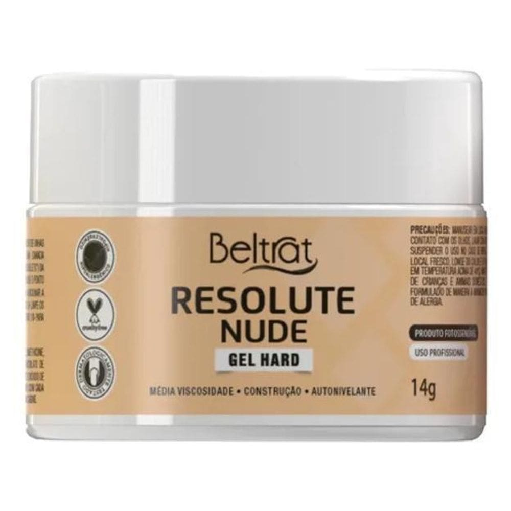 2X Gel Resolute Nude 14G - Beltrat