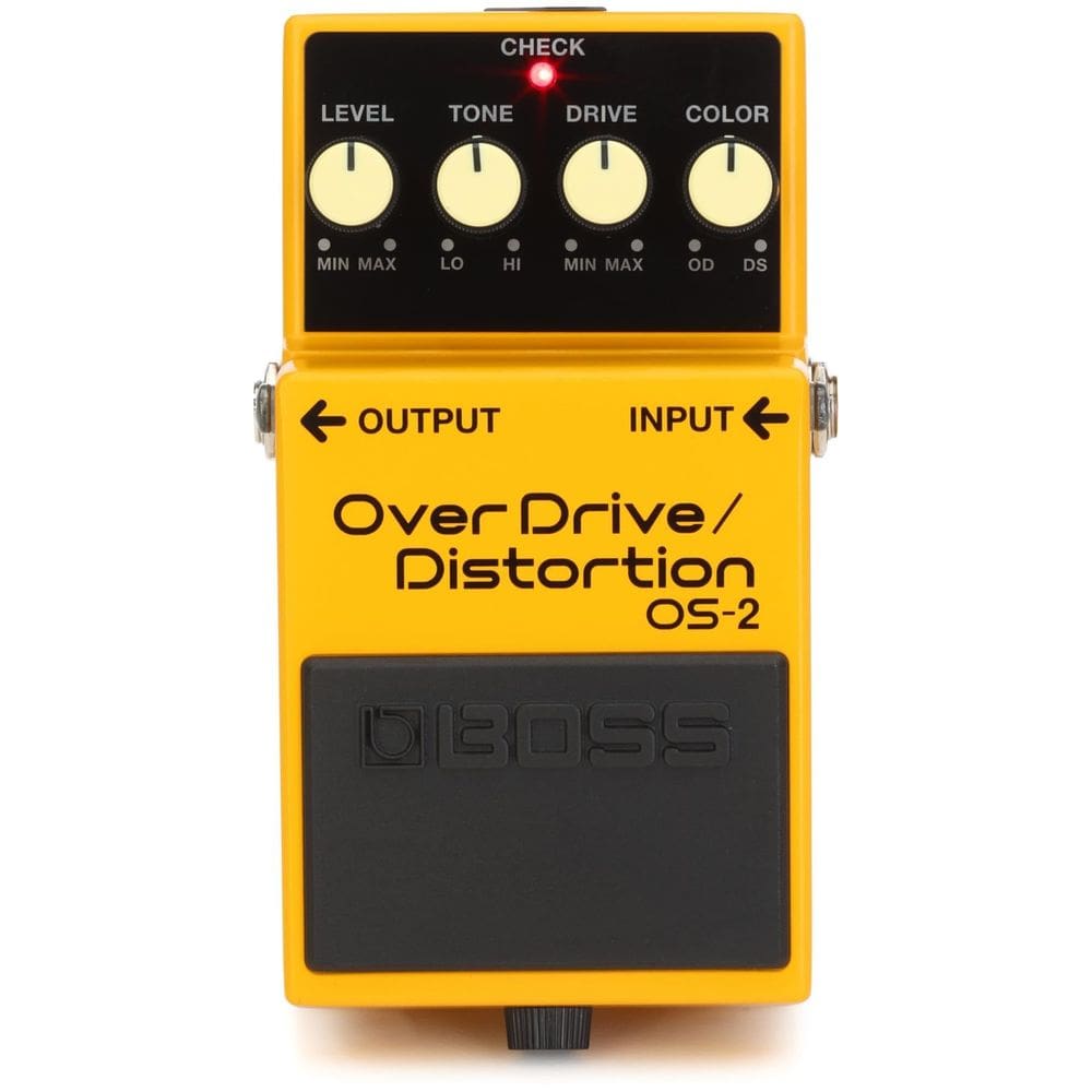 Pedal de Guitarra BOSS OS-2 Gold Overdrive/Distortion