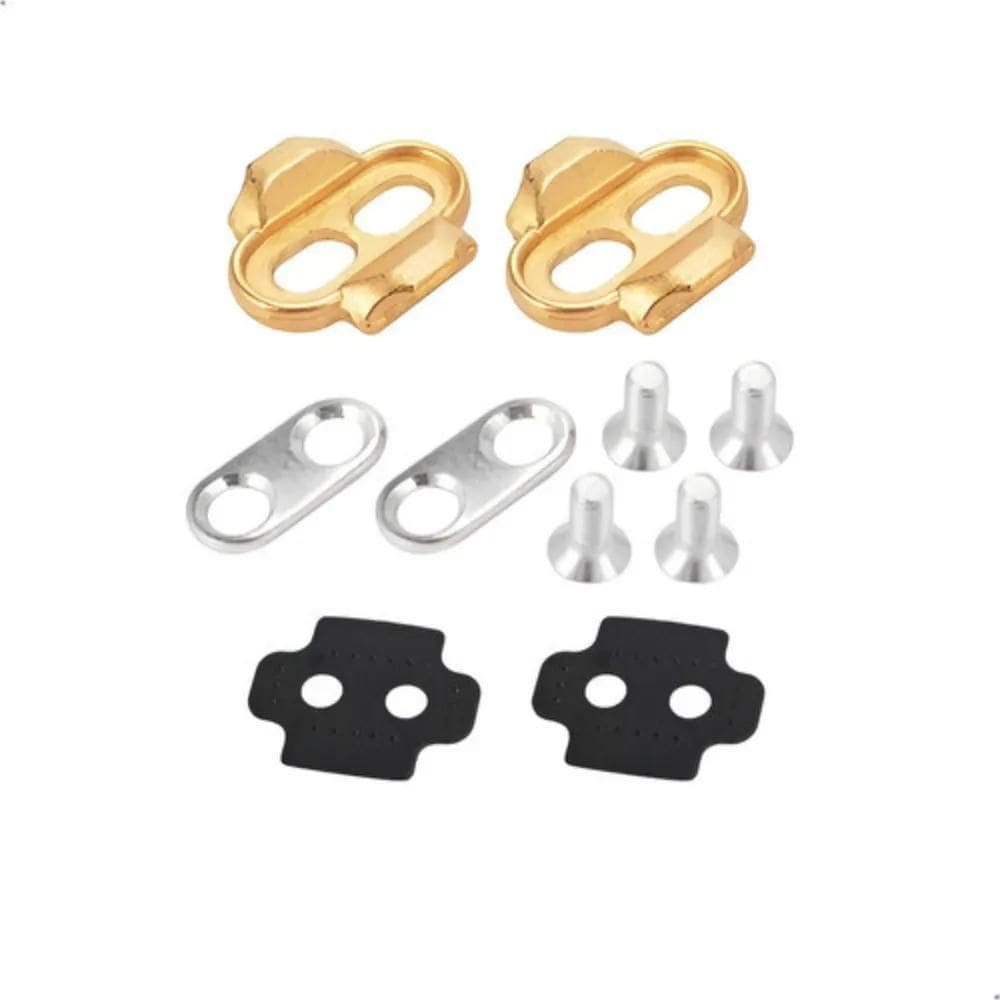 2X Taco Taquinho Pedal Pulse Para Pedal Crank Brothers Plata