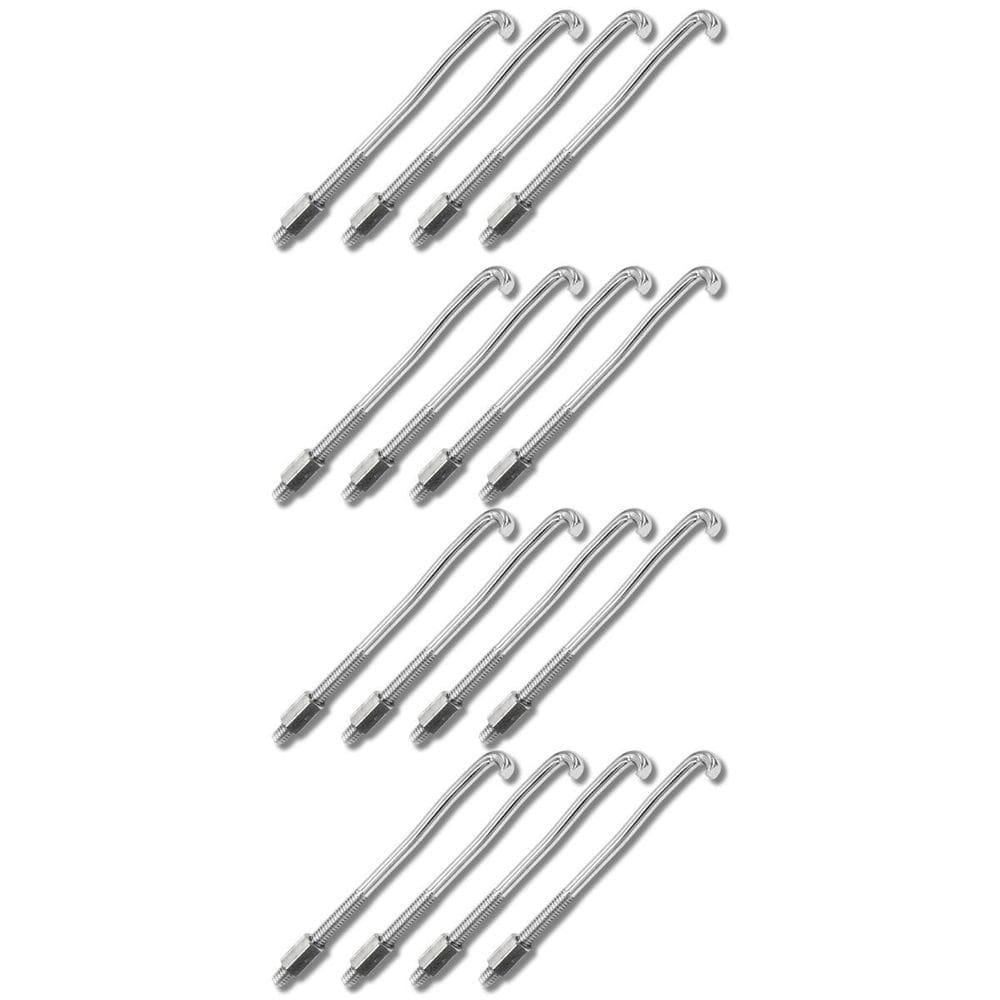 Kit 16 Garra Afinação Bongo Timbal Percussão 12Cm + Porca