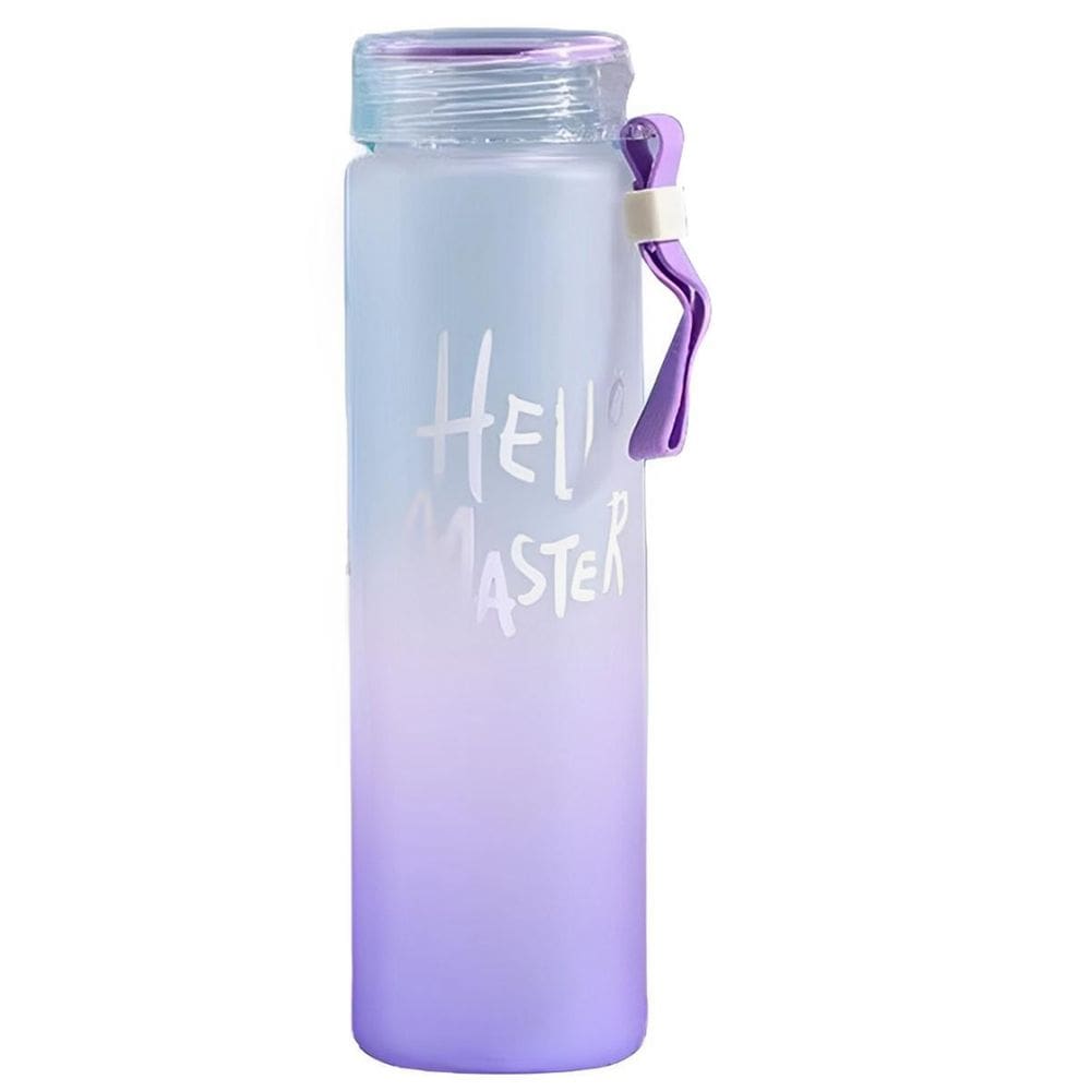 Garrafa Água Academia Fitness Degrade 500Ml Hello Master