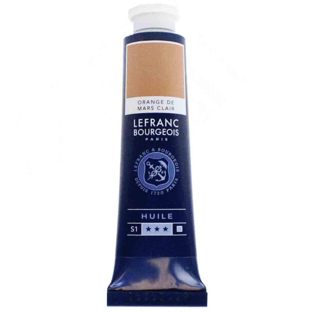 Tinta Óleo Fine Lefranc&Bourgeois 897 Mars Orange Light 40Ml