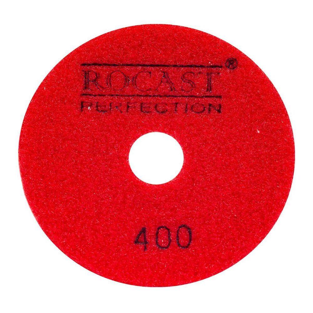 Disco Diamantado Para Polir 4`` Gr. 400 10Un 545,0004 Rocast