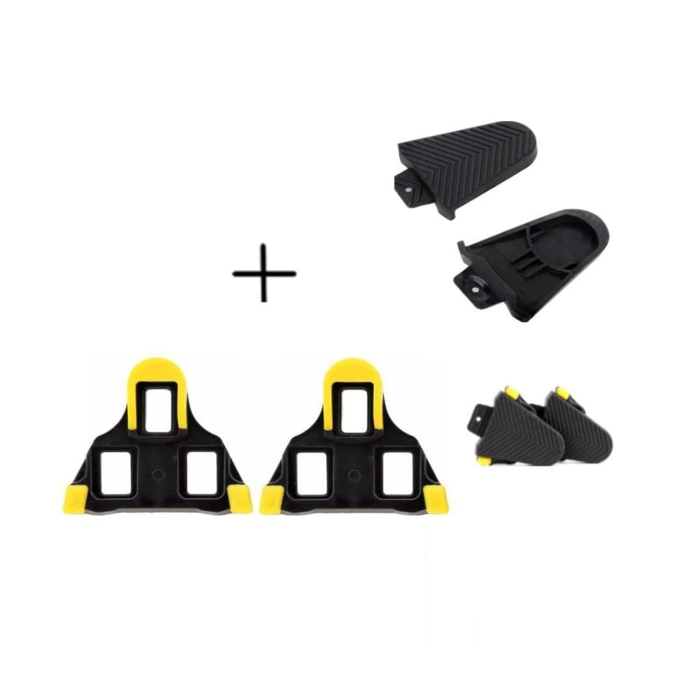 Kit Taco Taquinho Speed Bike + Capa Pedal Shimano Sm-Sh45