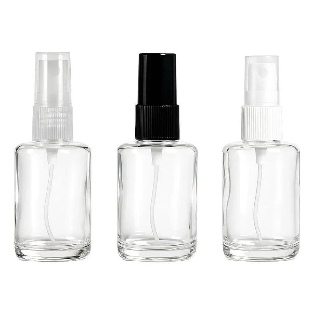 2X 10 Frascos 10Ml Spray De Vidro Para Amostra De Perfume