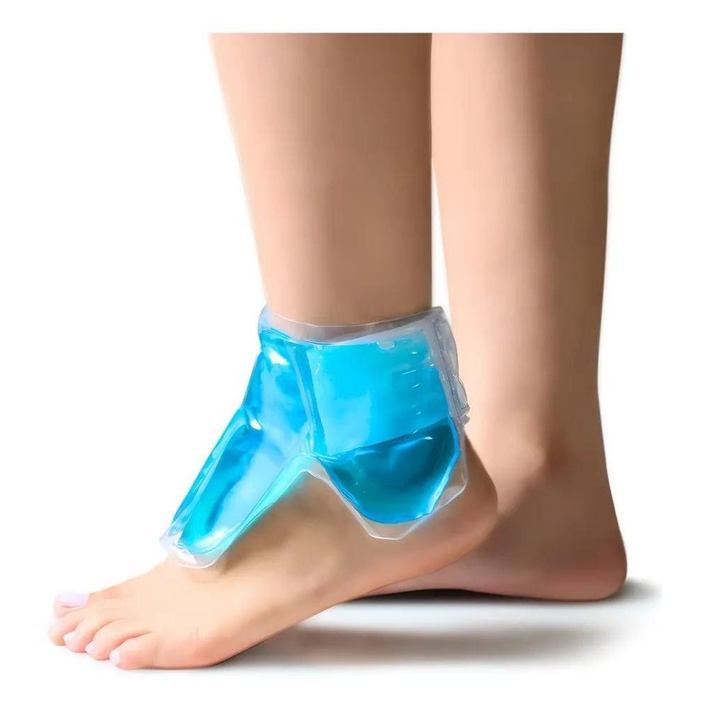 2X Faixa Para Tornozelo Quente Ou Gelado Termogel Sport