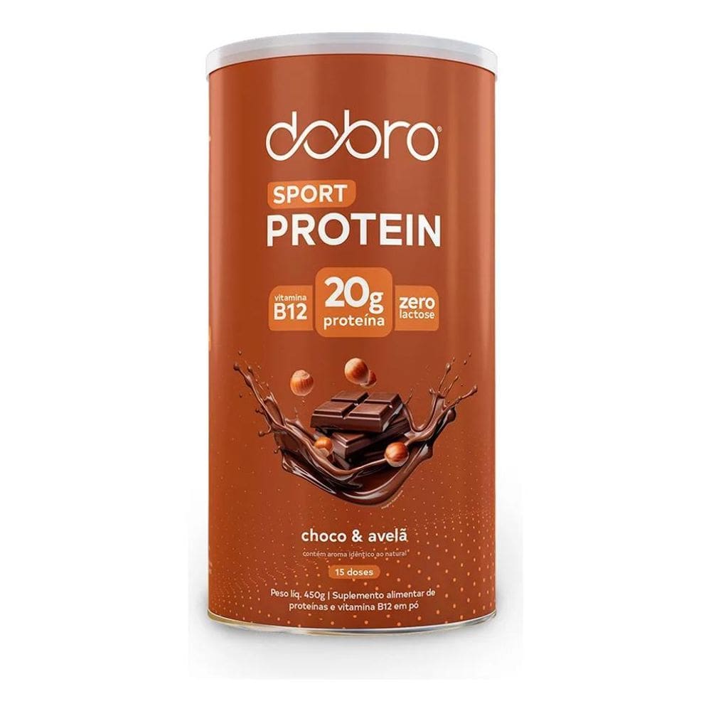 2X Sport Protein Dobro Sabor Chocolate Com Avelã 450G