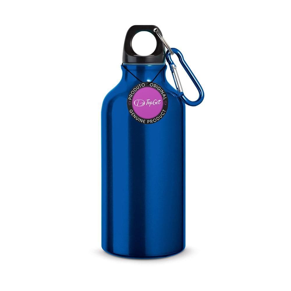 Garrafa Squeeze Em Alumínio 400Ml Idaho Topget - Azul Royal