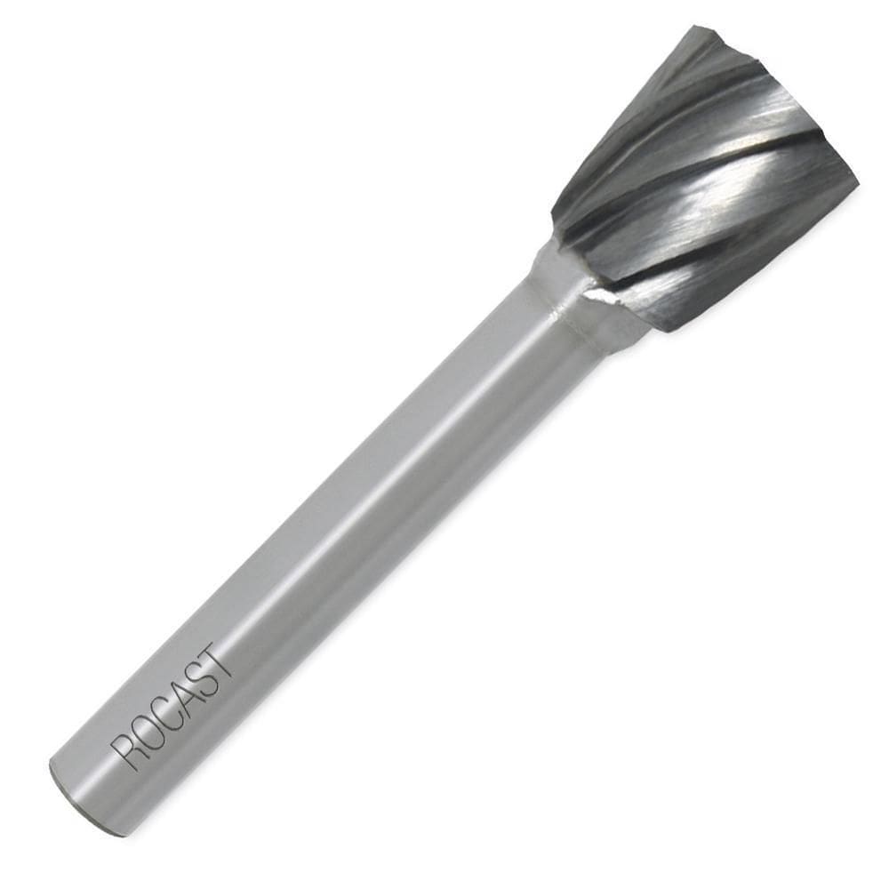 Lima Rotativa Cônica Invertida Para Alumínio 12Mm - Rocast