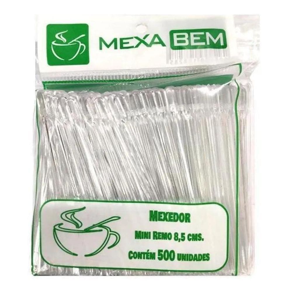 2X Mexedor Tipo Mini Remo 8,5 Cm Com 500 Café Chá Mexa Bem
