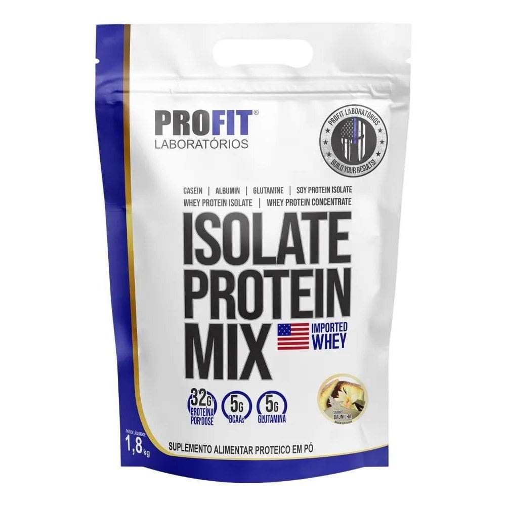 2X Suplemento En Pó Profit Laboratórios Proteínas Sabor Baun