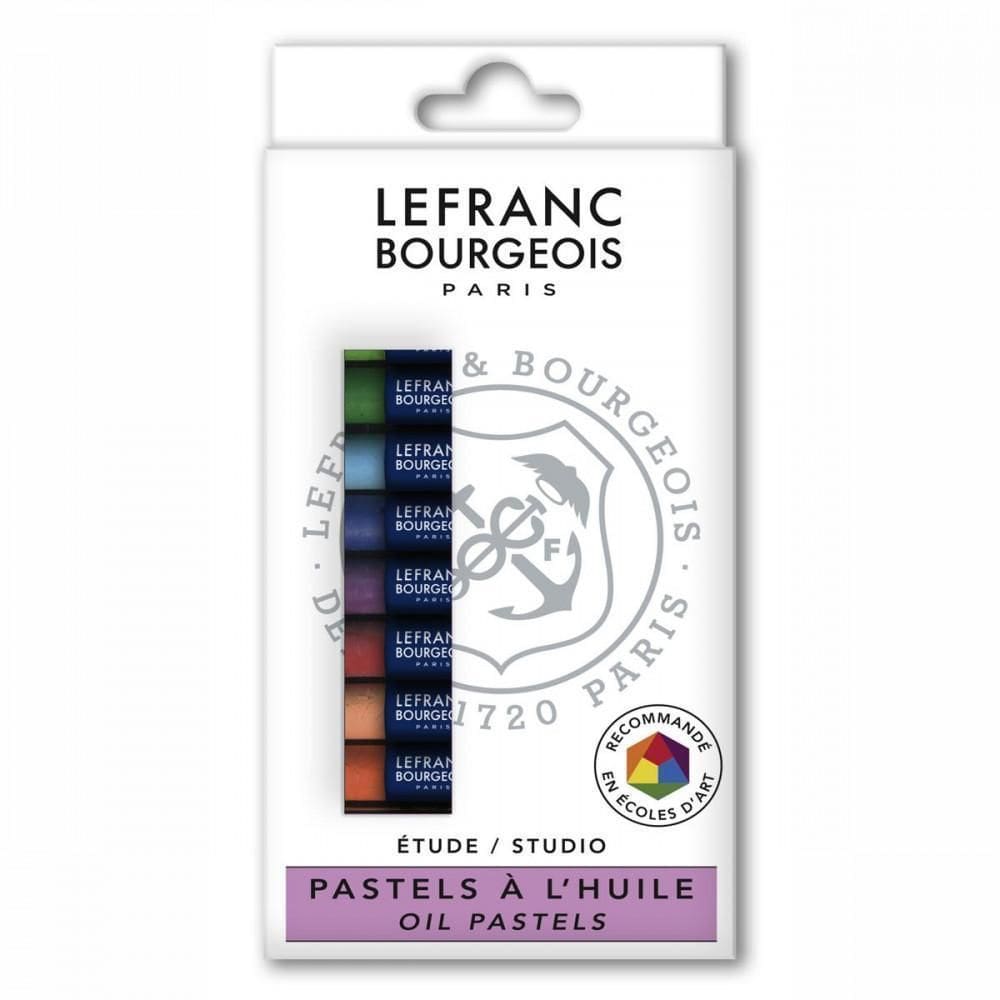 Pastel Oleoso Lefranc & Bourgeois 12 Cores 806309