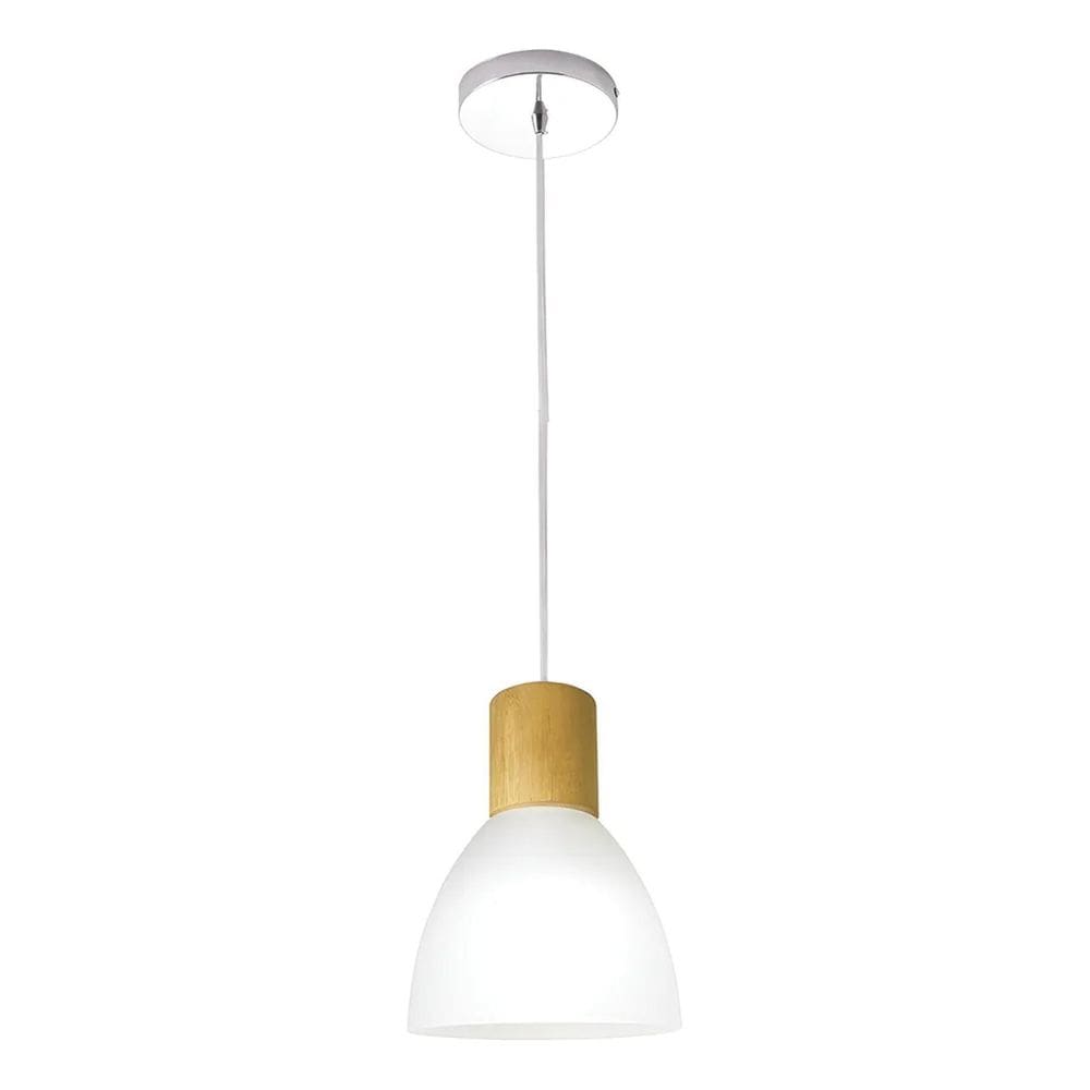 Lustre Pendente Vidro Startec Quarto Sala Cozinha Wood 1
