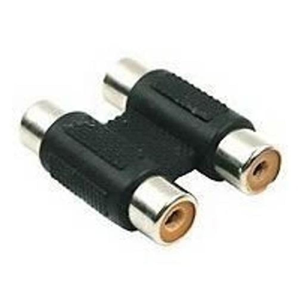 Emenda Rca Dupla Pct Com 10Pçs