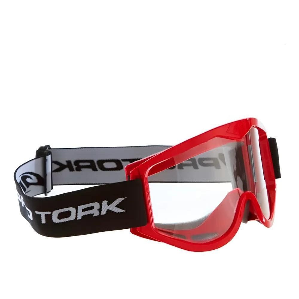 Óculos Moto Proteção Motocross Trilha Enduro Pro To Vermelho
