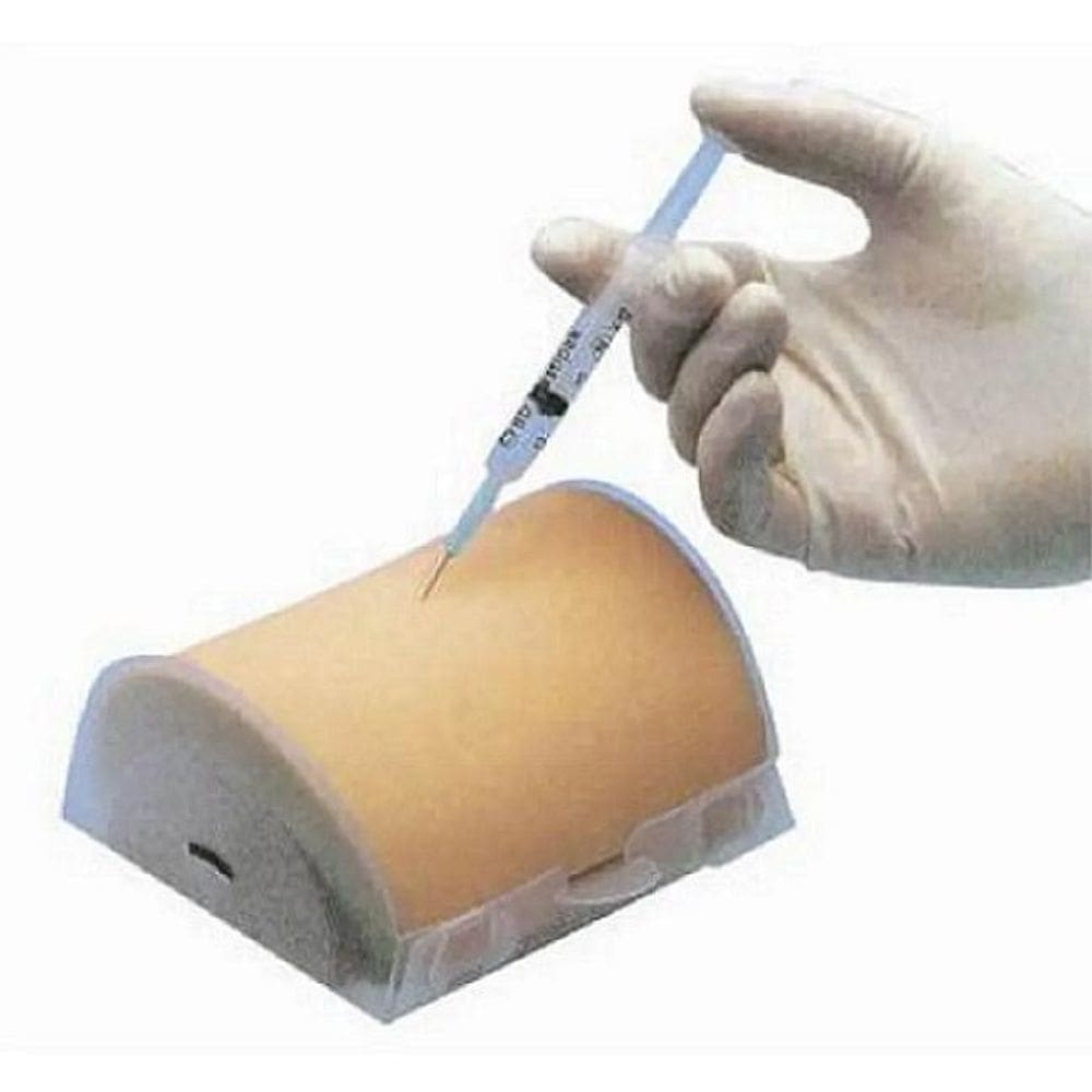 Almofada Treinamento Injeção Intramuscular 3 Camadas, Pele,