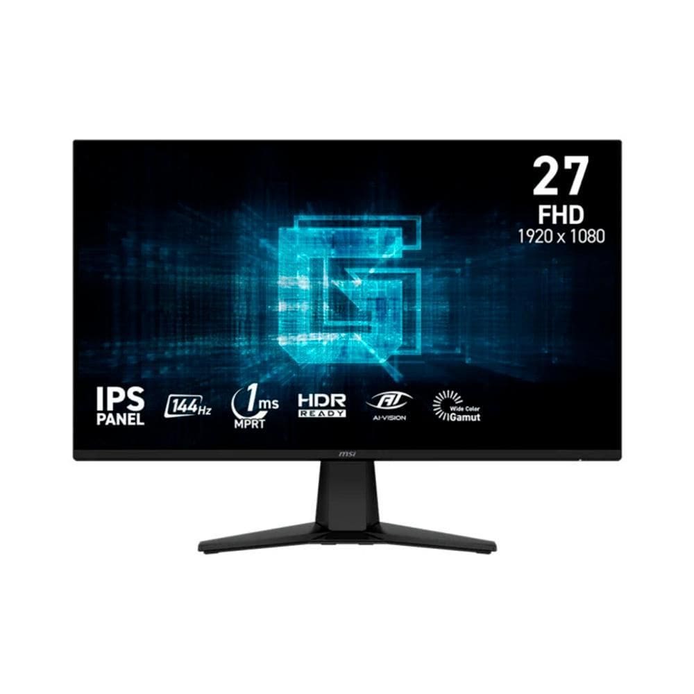 Monitor Gamer Msi 27 144Hz 1Ms Led Full Hd 1920X1080 Preto