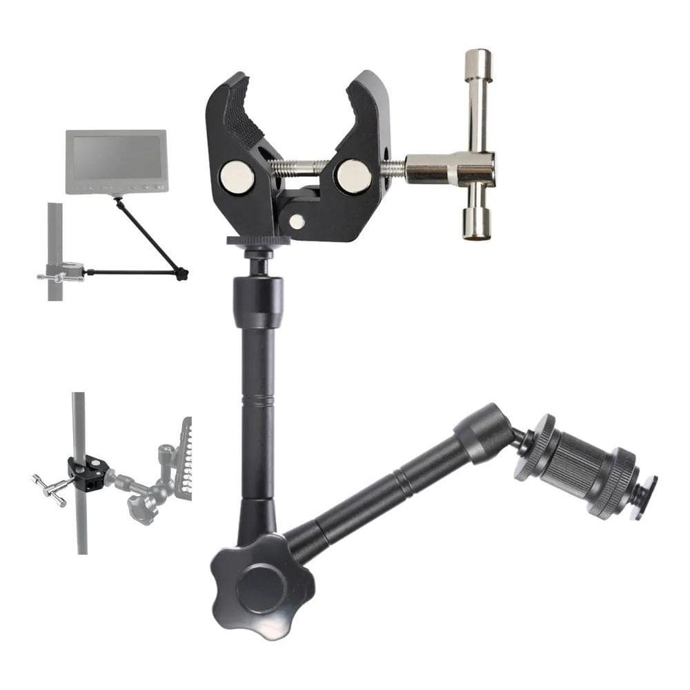 Suporte Magic Arm Articulado Garra Braçadeira Câmera Flash