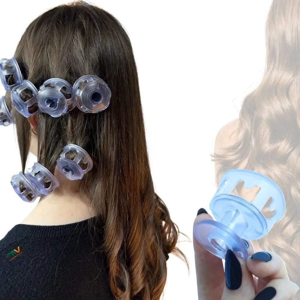 2X Bobs Cacheador Magico Formador De Cachos Grande 12 Pç Ofe