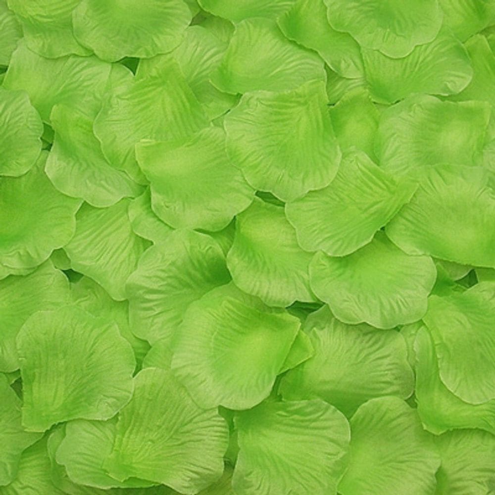 Kit Pétalas Artificiais Decoração Casamento Verde