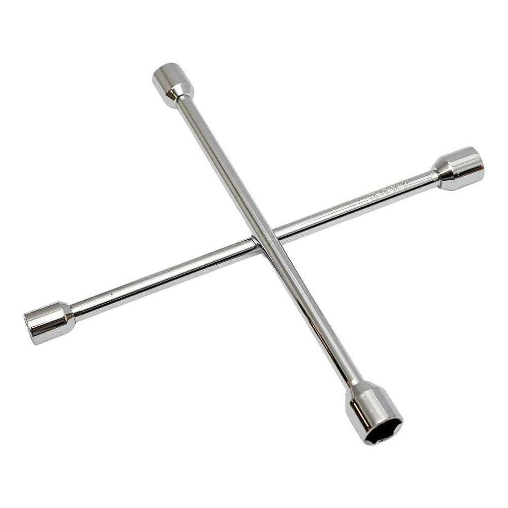 Chave De Roda Cruz 4 Bocas Tipo Cruz Estrela Importway