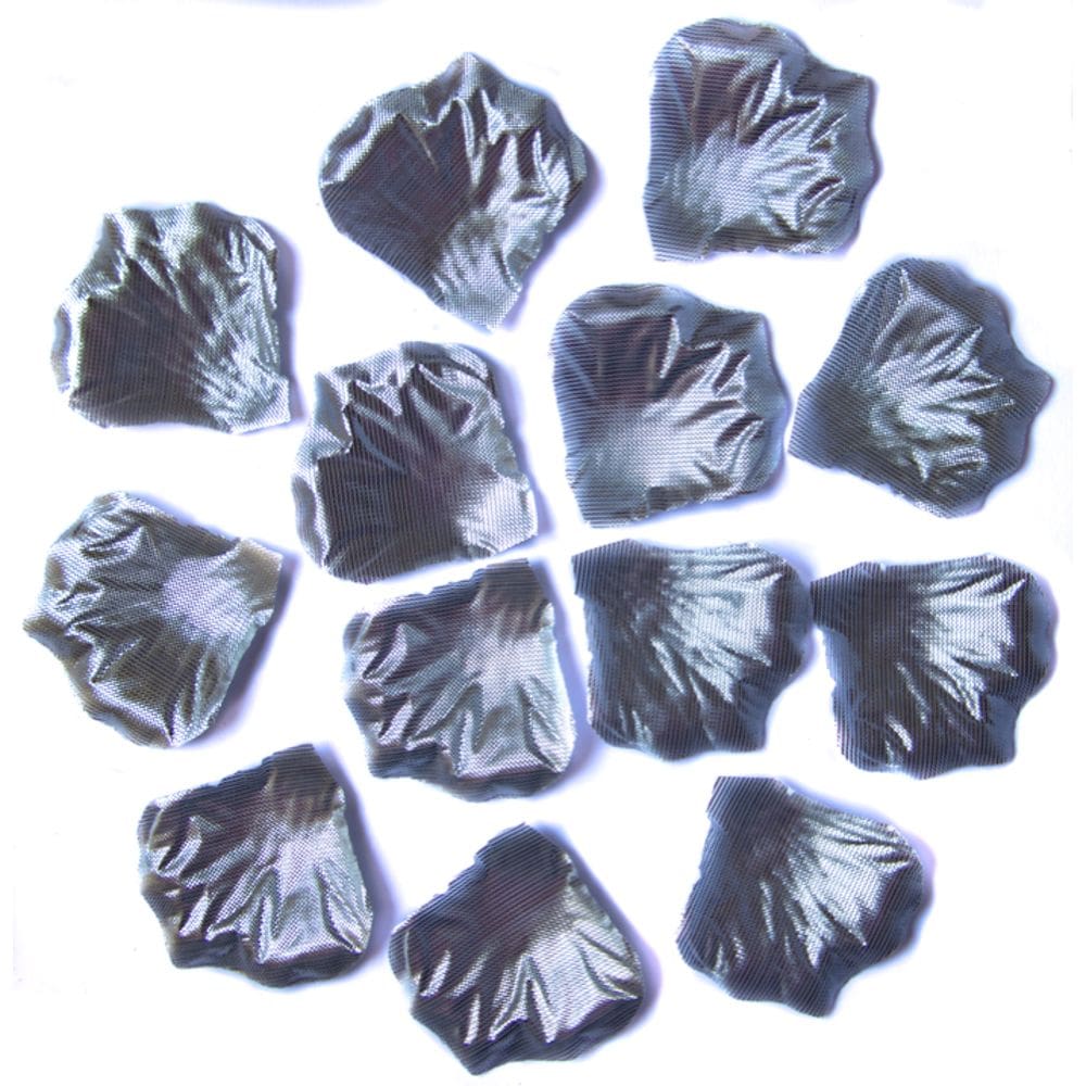 Kit Pétalas Artificiais Prateadas Decoração Casamento