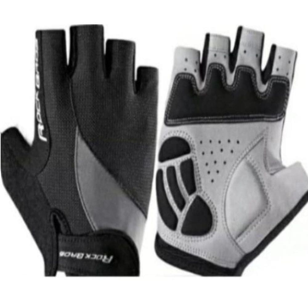 Luva Ciclismo Meio Dedo Antiderrapante Respiravel Rockbros