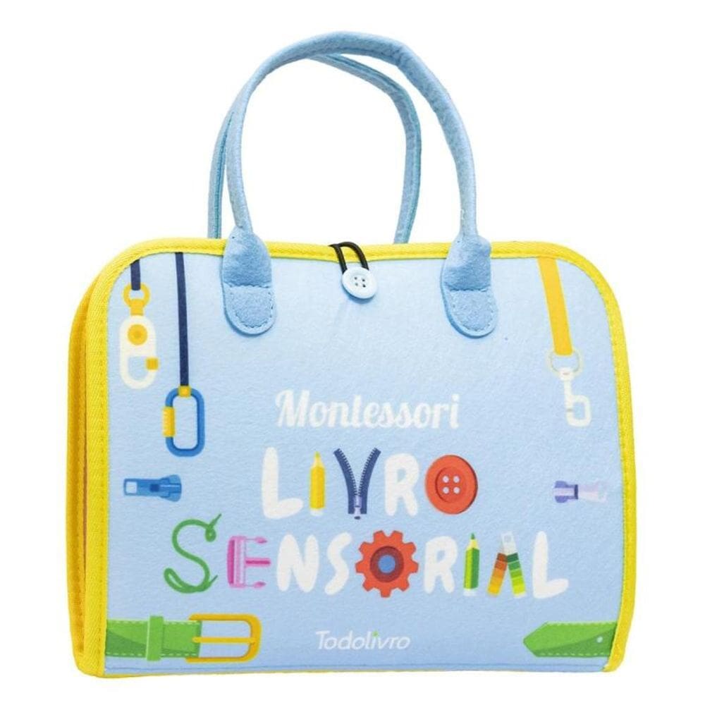 Montessori Livro Sensorial